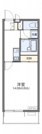 レオネクストイーエフⅢの物件間取画像